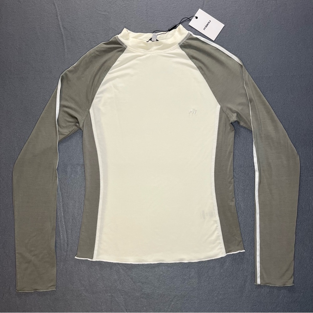 Miaou Madeline Top in Dove